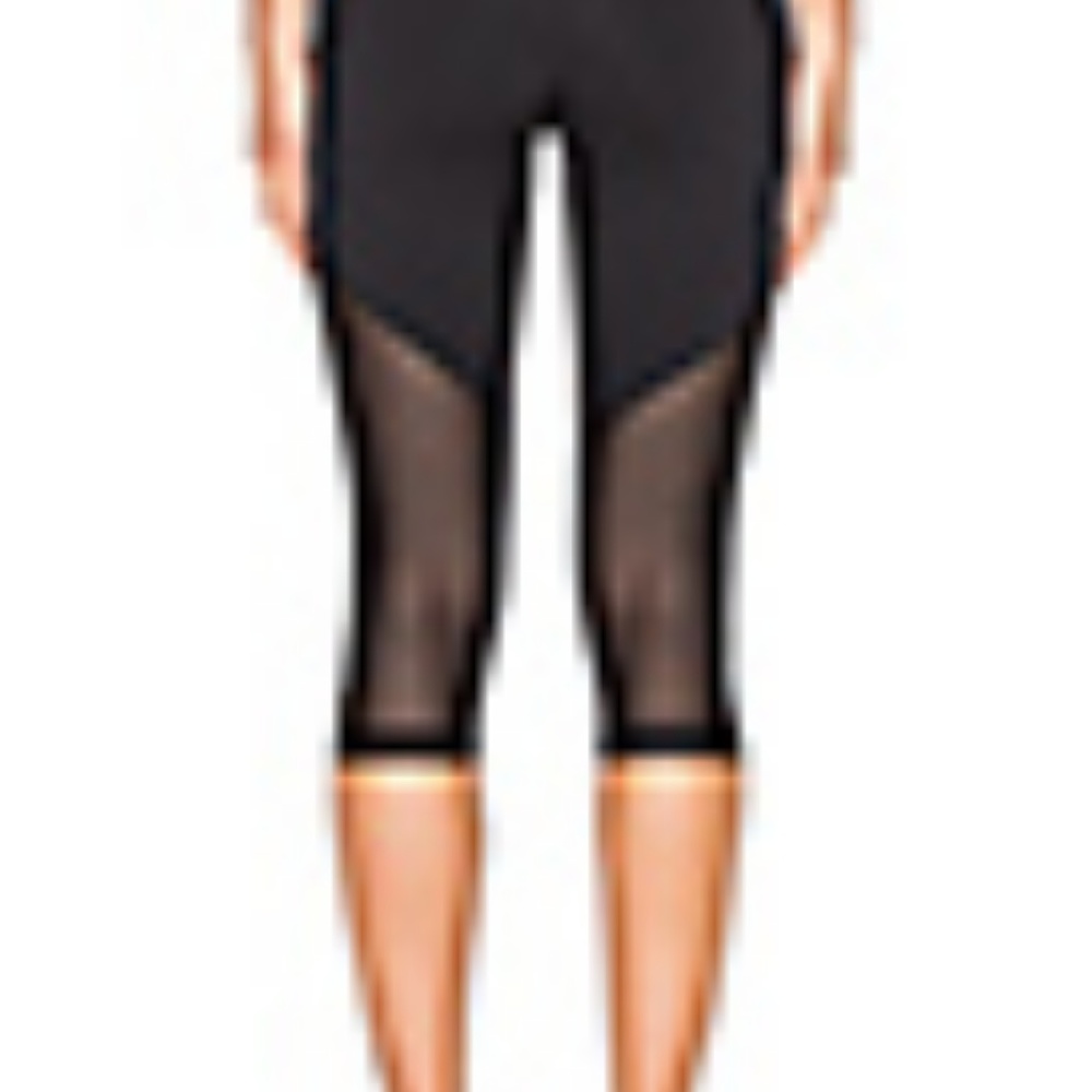 Varley Vicent Compression Mesh Black Leggings XXS - Picture 2 of 12